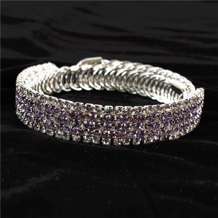 Rhinestones Cuff Bangle