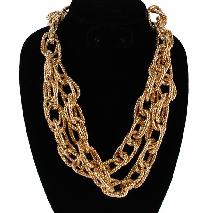 Fashion Metal Layered Necklace