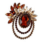 Crystal Brooch