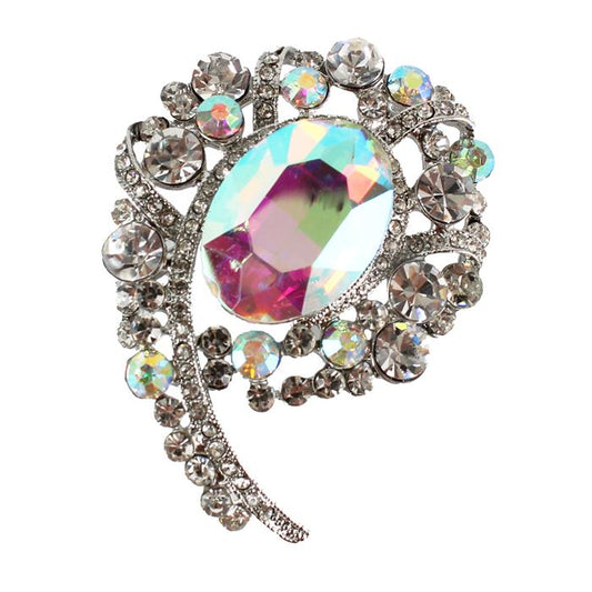 Crystal Brooch