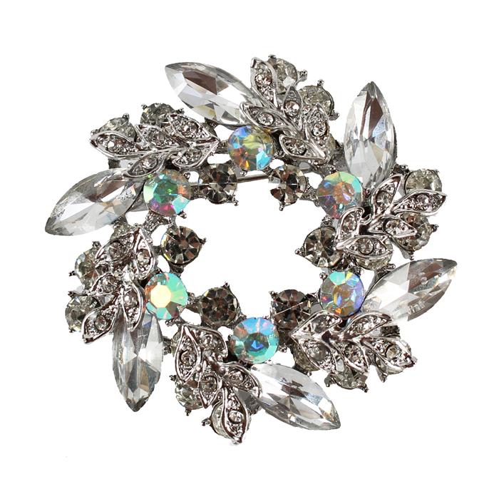 Crystal Brooch