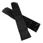 Satin Long Up To Elbow Gloves