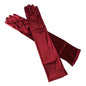 Satin Long Up To Elbow Gloves