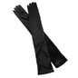 Satin Long Cover Elbow Gloves