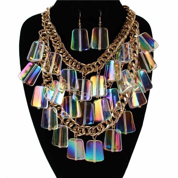 Fashion Layered Necklace Set