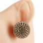 Rhinestones Ball Stud Earring