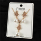 Cubic Zirconia Pearl 2 PC Set