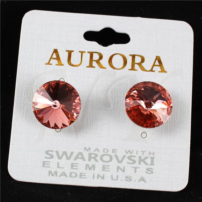 Swarovski 14 mm Crystal Earring