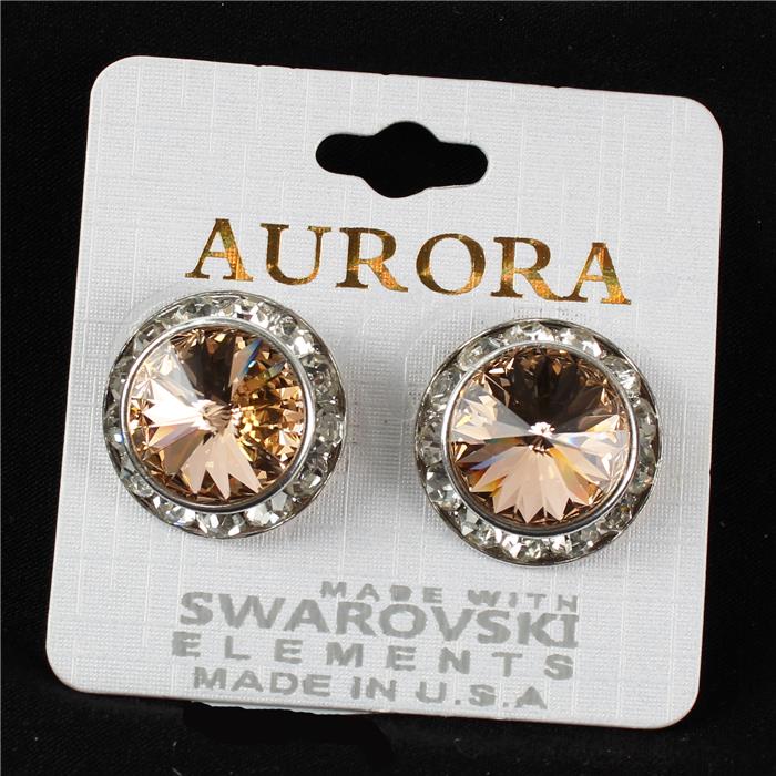 Swarovski 14 mm Crystal Earring