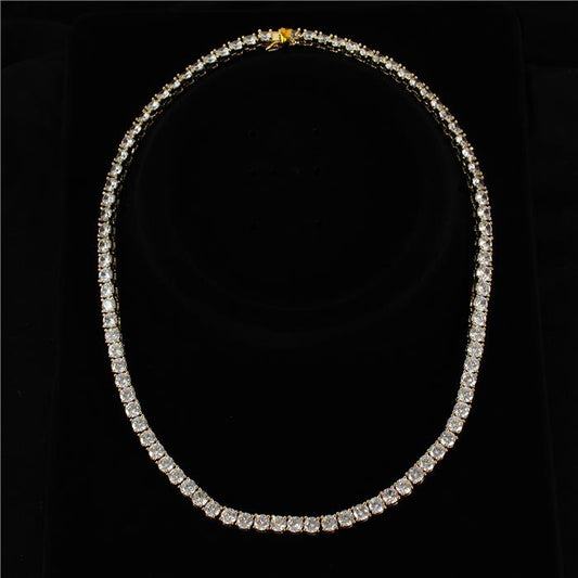 Cubic Zirconia 50 MM 18  Necklace