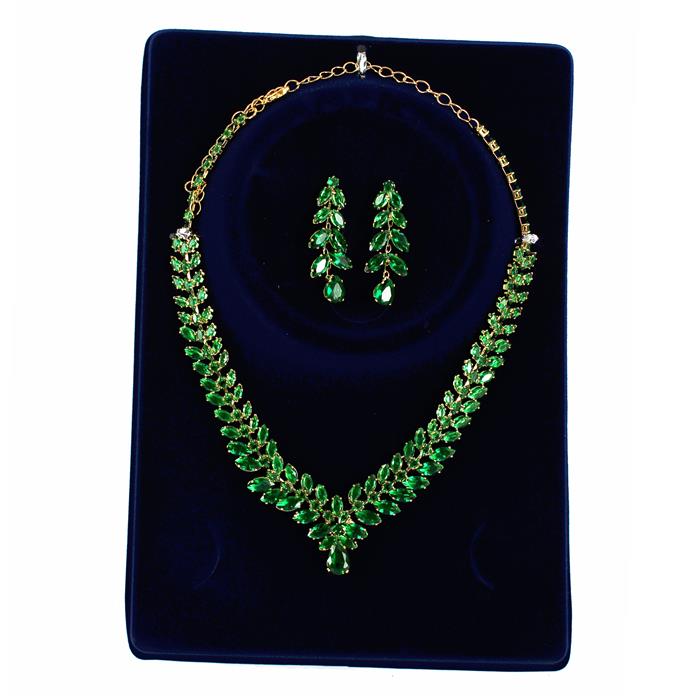 Cubic Zirconia Necklace Set