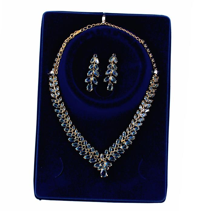 Cubic Zirconia Necklace Set