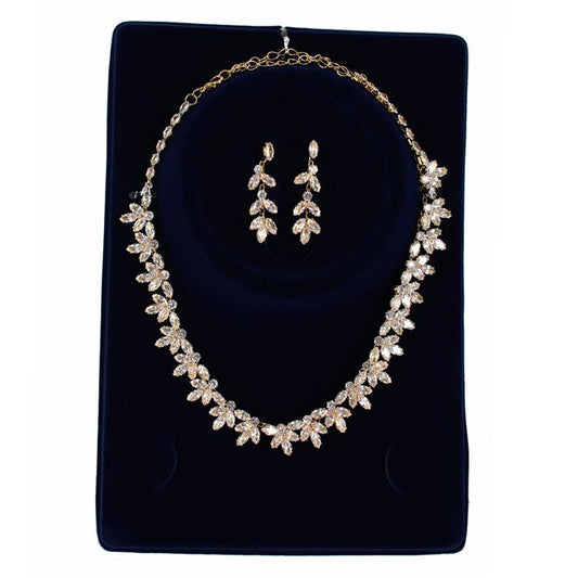 Cubic Zirconia Necklace Set