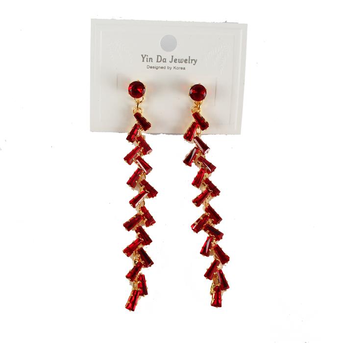 Cubic Zirconia Dangle Earring