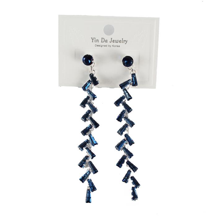 Cubic Zirconia Dangle Earring