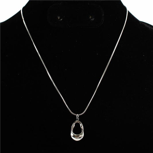 Stainless Steel Charm Necklace