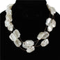 Pearl 3 Row Wire Necklace