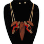 Fashion Wooden Necklace Set