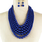 5 Layered Pearl Necklace Set