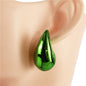 Neon Metal Teardrop Earring