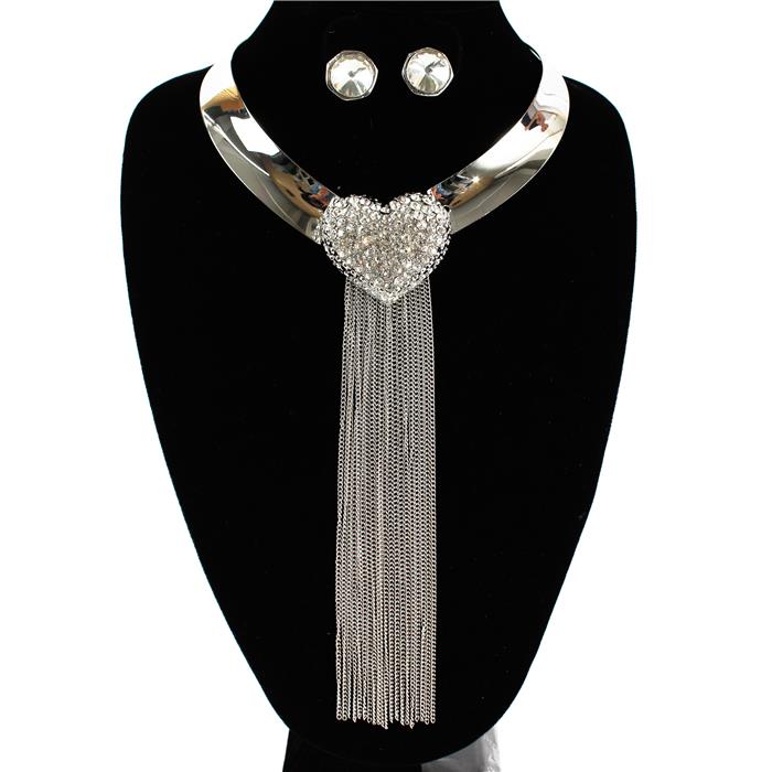 Fashion Metal Choker Set