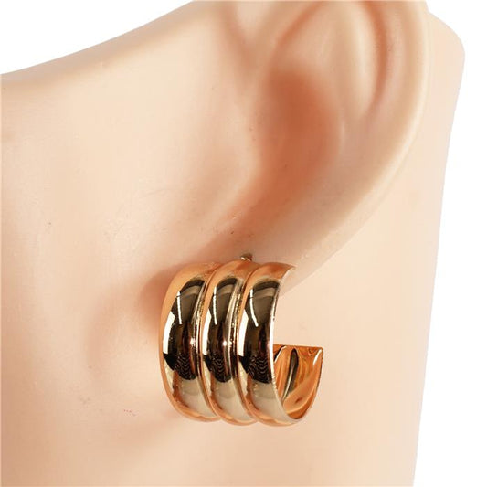 Metal Small Hoop Earring