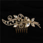 Rhinestone Metal Hair Comb