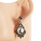 Pearl Rhinestones Stud Earring