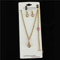 Junior Rhinestone 3 PC Necklace Set