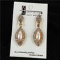 Pearl Rhinestones Stud Earring