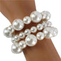 Pearl 3 Layered Stretch Bracelet