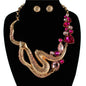 Snake Chunky Necklace Set