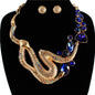 Snake Chunky Necklace Set