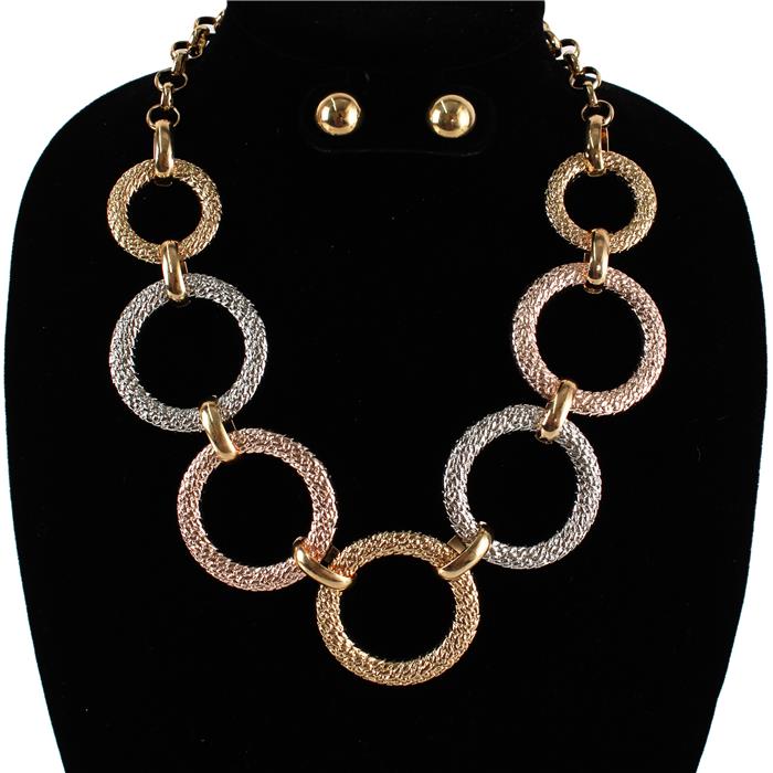 Fashion Metal Necklace Set