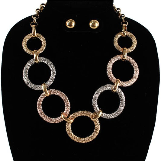 Fashion Metal Necklace Set