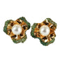 Fashion Pearl Flower Earring