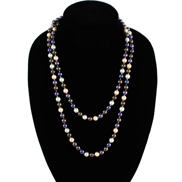 22 INC Pearl Long Necklace