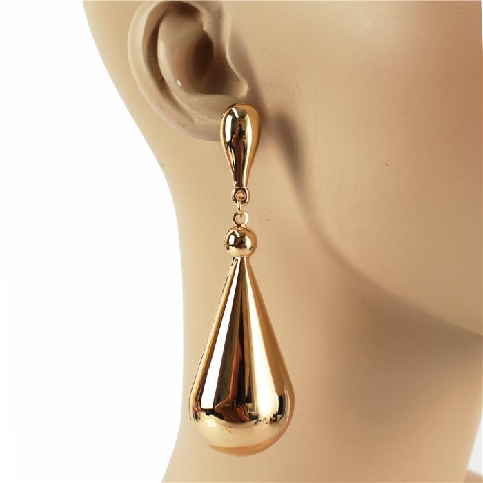 Metal Chunky Dangle Earring