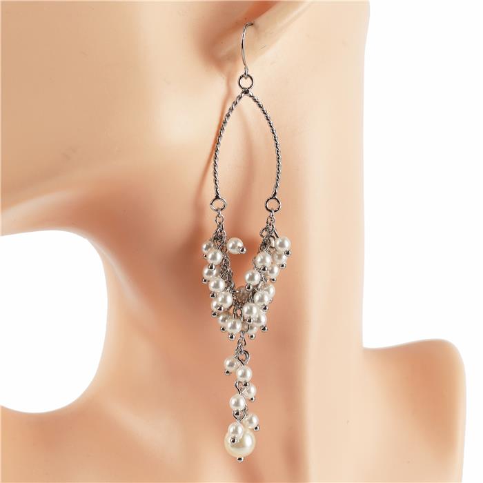 Fashion Pearl Drop Dangle Earring Made In Korea