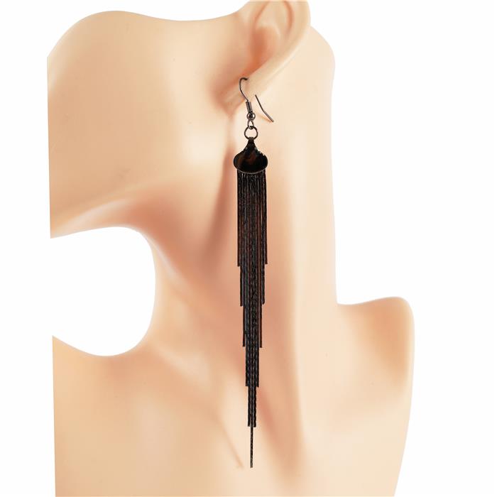 Fashion Drop Long Dangle Earring Made In Korea