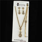 3 PC Junior Rhinestone Necklace Set