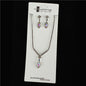 Junior Rhinestone Necklace Set