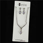 Junior Rhinestone Necklace Set