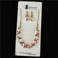 Rhinestone With Crystal Necklace Set