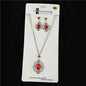 Cubic Zirconia Necklace Set