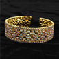 Rhinestone Cuff Bangle