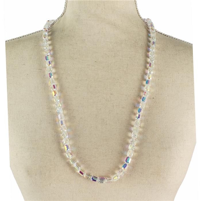 Crystal Bead Long Necklace