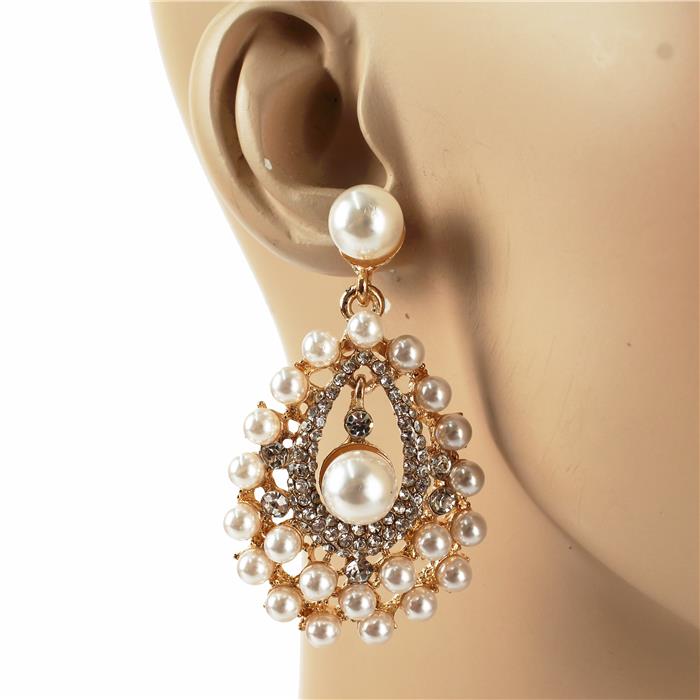 Pearl Dangle Earring