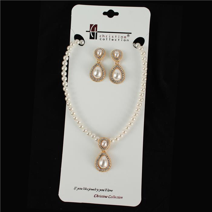 Pearl Necklace Set