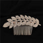 Rhinestone Flower Hair Comb